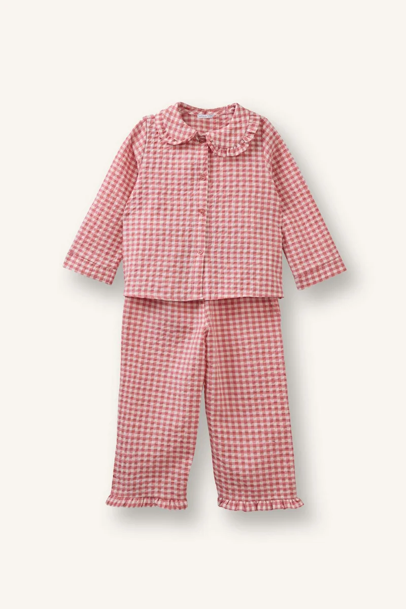 ديفاكتو 2 piece Regular Fit Woven Pyjamass