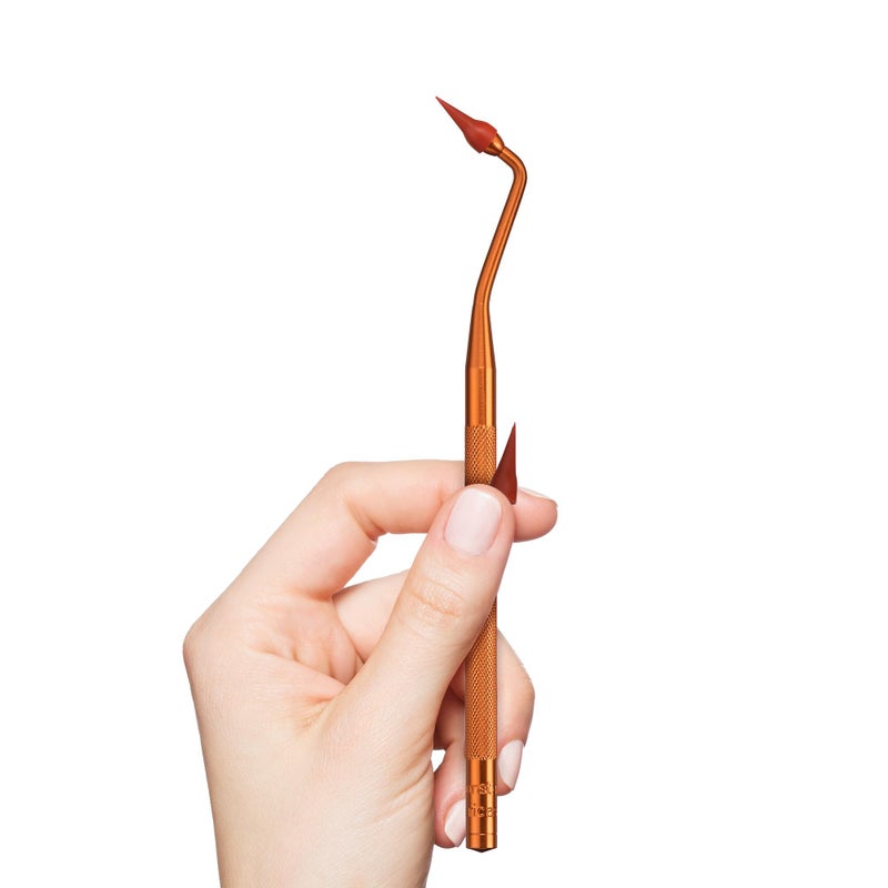 Gum محفز اللثة بمقبض دائم - جهاز تدليك بمقبض طويل لإزالة البلاك وتعزيز الصحة (مقبض + 2 عبوات إعادة تعبئة) - Image 4