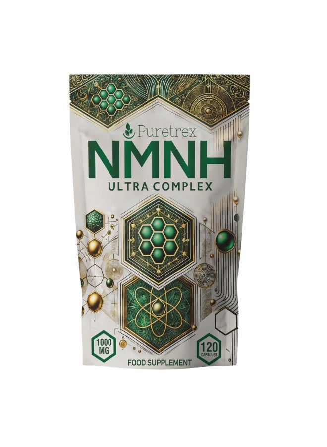النقاء المتقدم إن إم إن إتش ألترا كومبليكس 300 ملغ لإنتاج الطاقة على المستوى الخلوي (رفع مستويات +NAD) 120 كبسولة - Image 1
