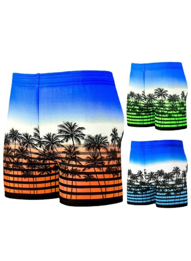 إسكدنيا شورت سباحة رجالي رياضي سريع الجفاف يسمح بالتهوية مقاس كبير سروال شاطئ مطبوع ربيع حار شورت سباحة بالجملة - اللون: 828-2 # تسليم لون عشوائي - - Image 1