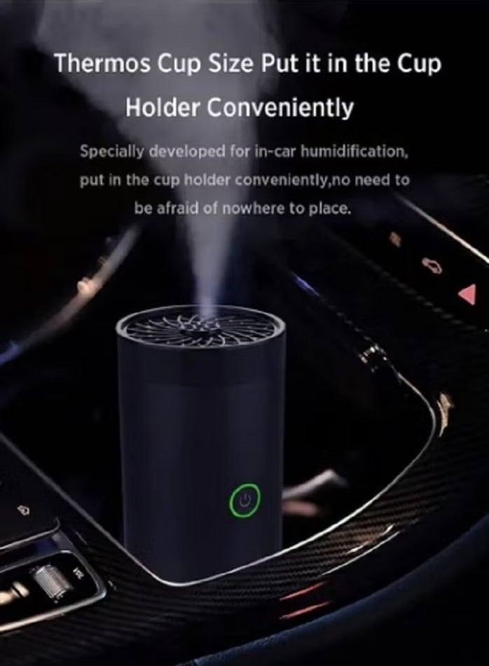 بخور مبخرة سيارة قابلة للشحن USB من النوع C - Image 3