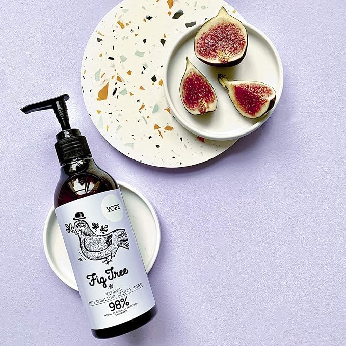 YOPE غسول يد سائل YOPE مرطب للنعومة والمرونة ضد الأضرار الناتجة عن الجذور الحرة متجدد ألانطوين فيتامين B5 زيت جوز الهند وزيت عباد الشمس نباتي خالي من القسوة 500 مل - Image 3