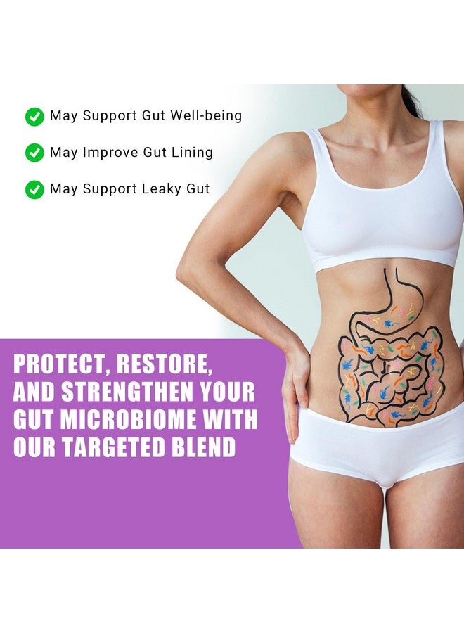 Ancient Bliss Leaky Gut Supplement, L Glutamine Capsules for Gut Support with Blessed Thistle and Hydrangea Root, Vegan and Non-GMO, 60 Capsules - Image 4