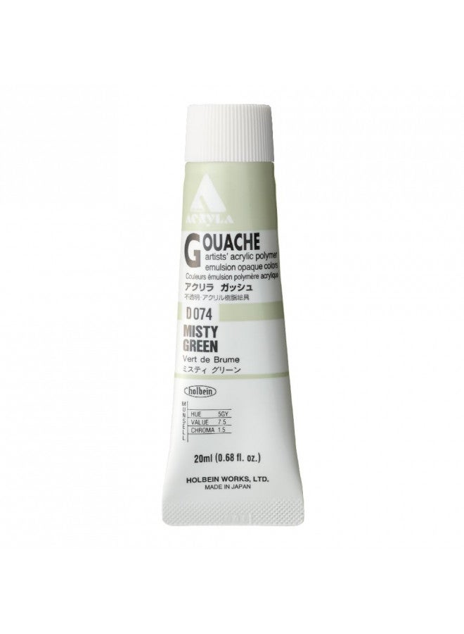 Holbein Acryla Gouache - Misty Green