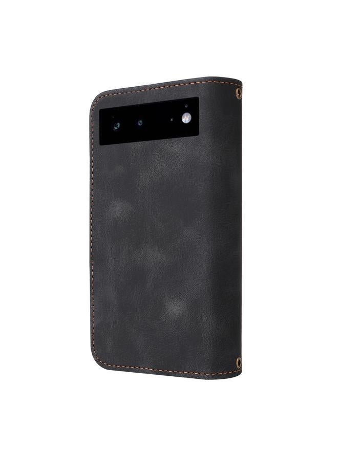 S-TOP Case For Google Pixel 6 Multifunctional Card Slot Zipper Wallet Leather Phone Case - Image 3