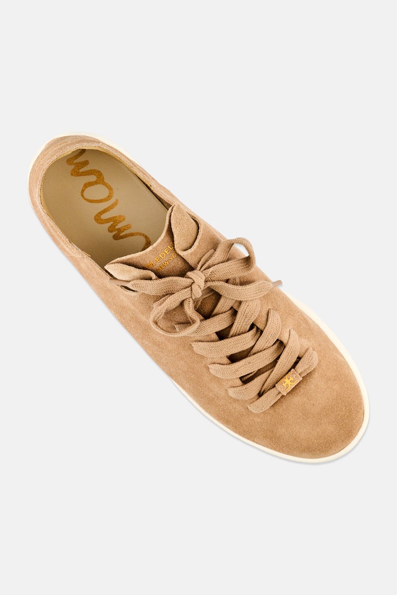 Sam Edelman Women Pippy Lace Up Casual Shoes, Taupe - Image 3