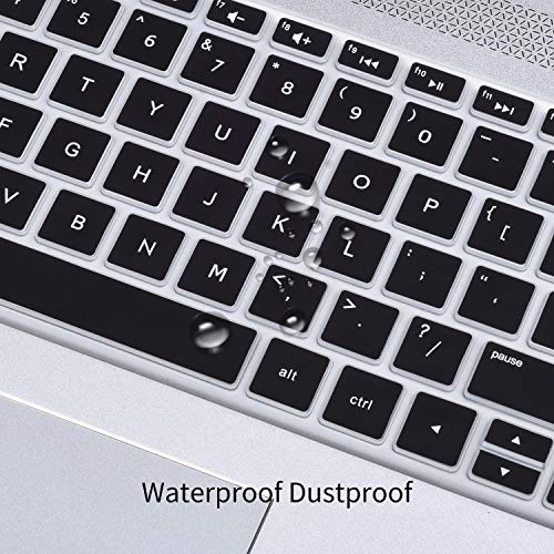 Saco Silicone Skin Keyboard Cover Compatible for 15.6" HP Spectre x360 15-CH011DX -Black - Image 4