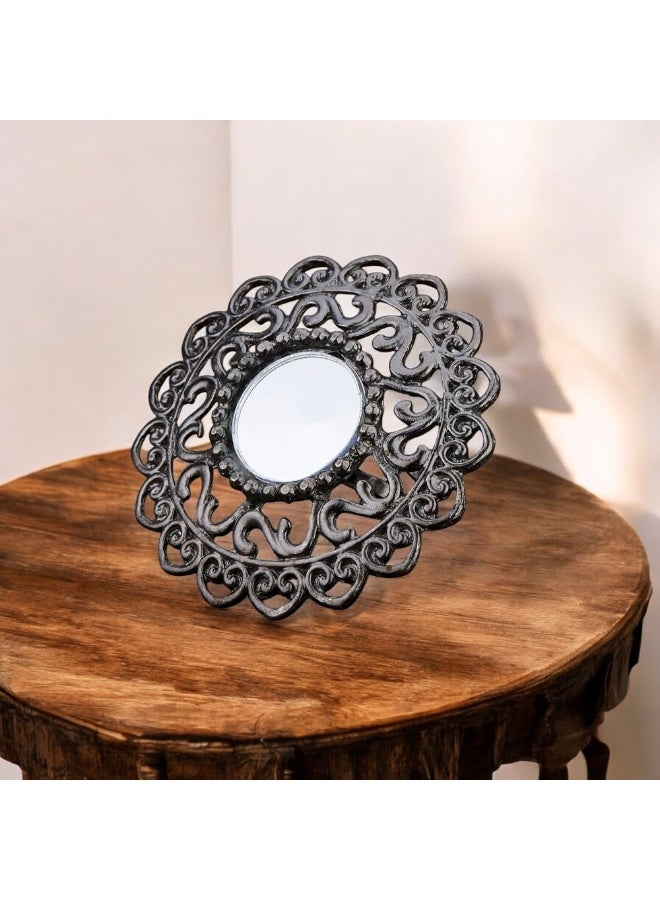 Pretty Precious Oxidised Adjustable Finger Ring for Women and Girls – Antique Silver Finish, Trendy Boho Jewellery - Image 2