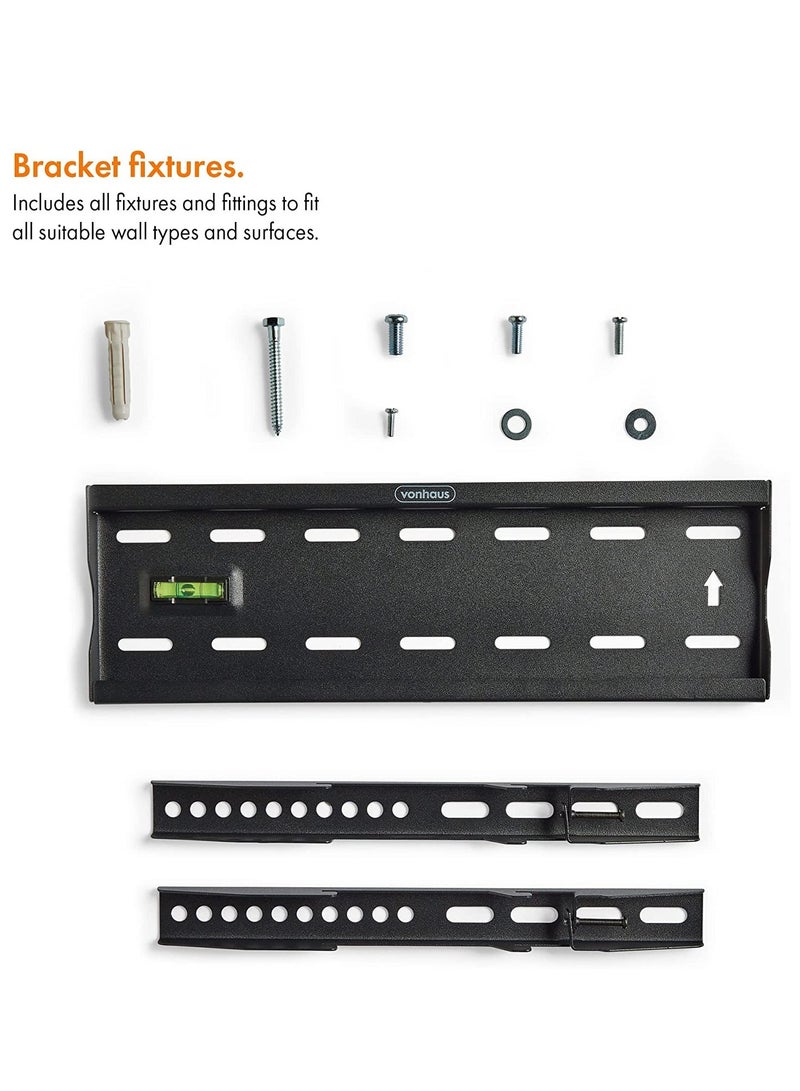 ELTRAZONE 15-42 Inch TV Wall Bracket – Flat to Wall Mount for VESA Compatible Screens, 40kg Weight Capacity - Image 5