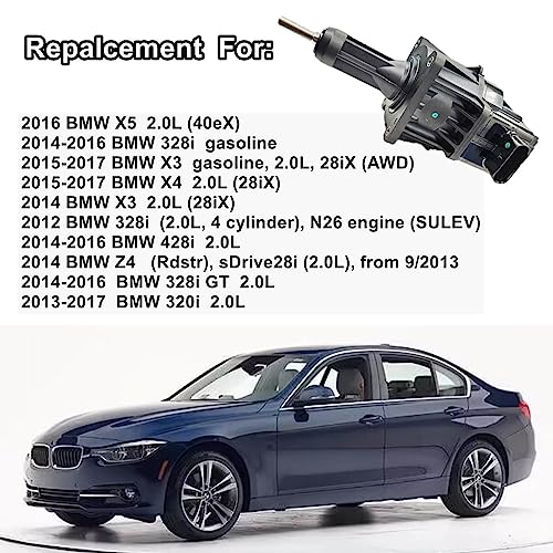 BSNOVT Electronic Turbo Wastegate Actuator For BMW 2012-2018 320i 328i 428i 528i X1 X3 X4 X5 Z4 2.0L,Turbo Charger Wastegate Actuator Replace#11-65-7-638-783 11657638783 11657634486 11657630462 11657635804 - Image 3