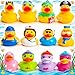 Yomwet Rubber Ducks Toy Duckies for KidsBaby Bath Toys Toddlers Floater Duck Showers AccessoriesClassroom Halloween Birthday Showers Time Party Favors Swimming Pool Toy Decoration Gift 12 Pack - Image 2