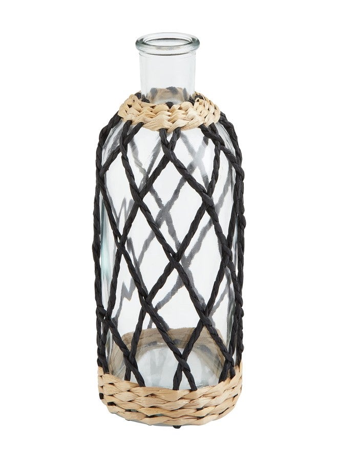 مد باي مزهرية مود باي ذات الأكمام المنسوجة السوداء، صغيرة - Image 1