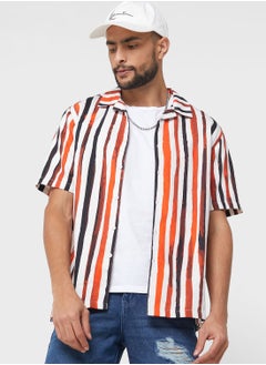 All Over Printed Reverse Collar Shirts
