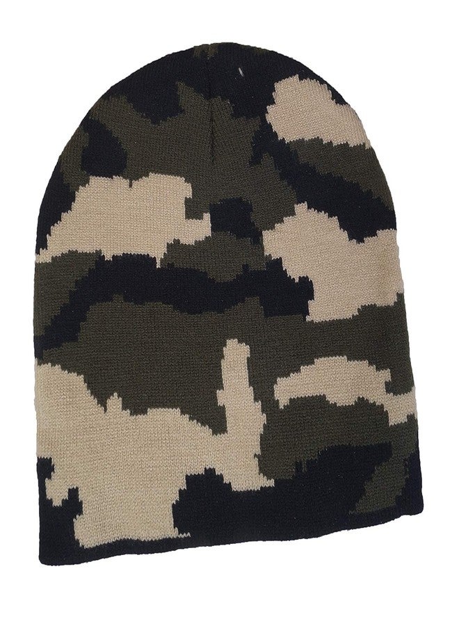 Zacharias Boy's Camouflage Winter Cap Multicolor 13-14 Years