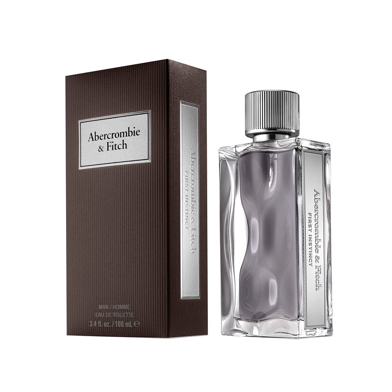 Abercrombie & Fitch First Instinct | Eau de Toilette | Men's Fragrance | Fresh, Clean, Pleasant Scent with Notes of Gin & Tonic, Kiwano Melon, Szechuan Pepper, and Sueded Musk | 3.4 oz - Image 2