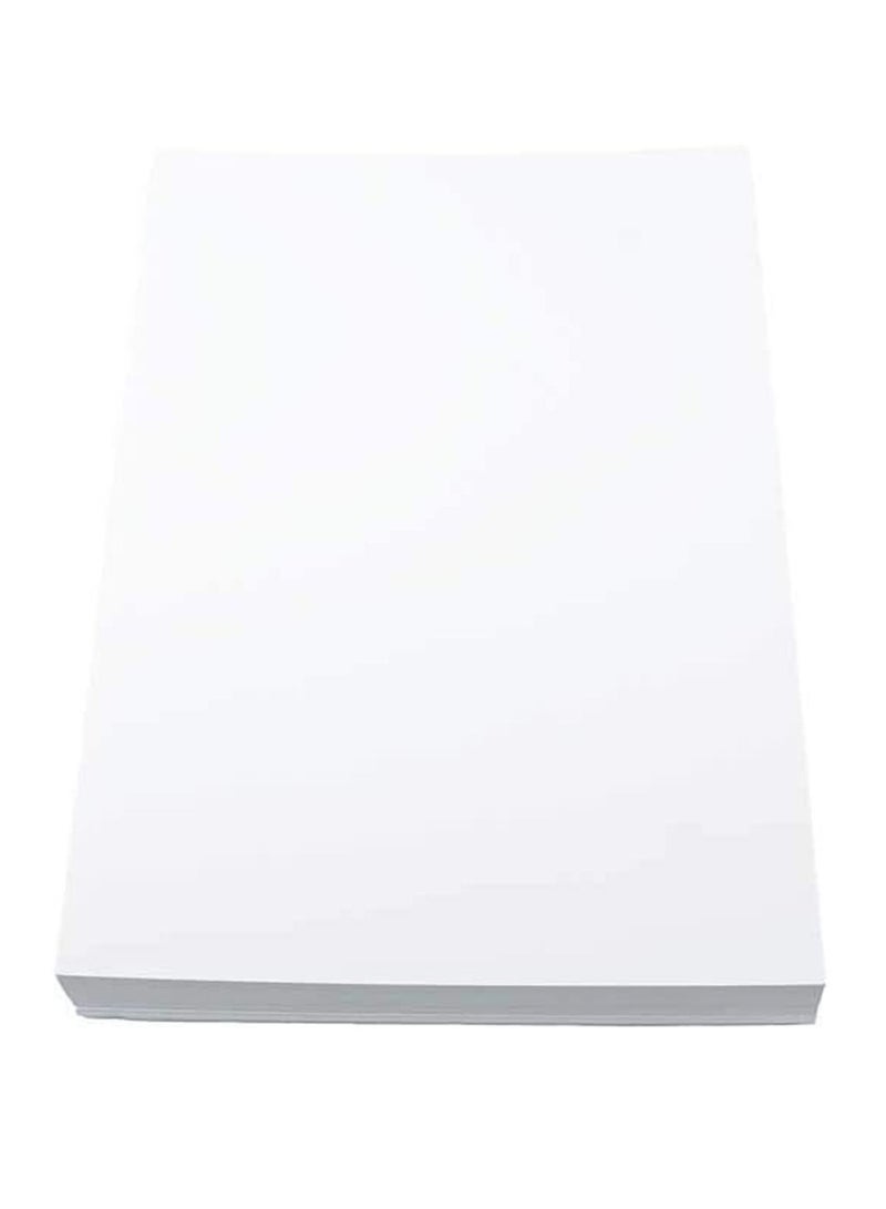 50-Piece A4 Size Bristol Card White 300gsm Thickness - Image 1