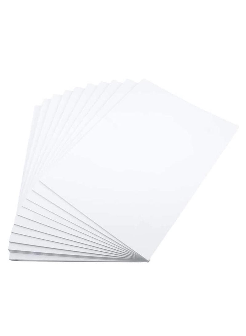 50-Piece A4 Size Bristol Card White 300gsm Thickness - Image 2