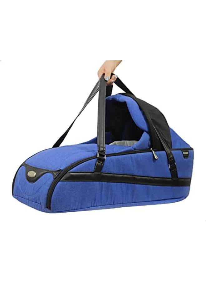 Petit bebe carry cot premium - blue*black - Image 1