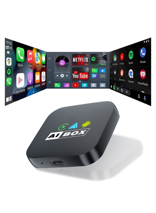 علبة CarPlay لاسلكية – تدعم Android 10/11 وCarPlay وAndroid Auto | ترقية شاشة سيارتك بالاتصال اللاسلكي - Image 1