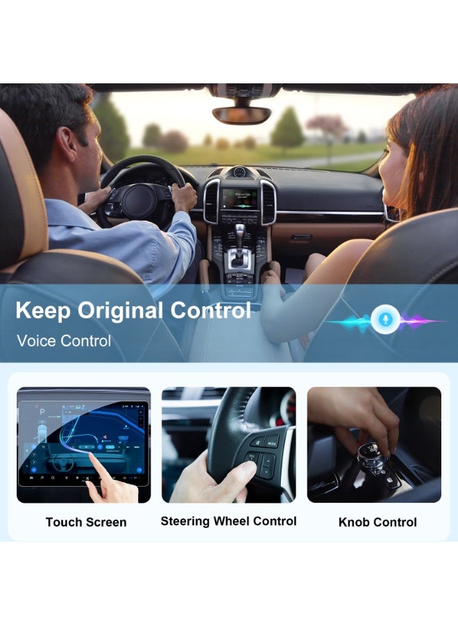 علبة CarPlay لاسلكية – تدعم Android 10/11 وCarPlay وAndroid Auto | ترقية شاشة سيارتك بالاتصال اللاسلكي - Image 4