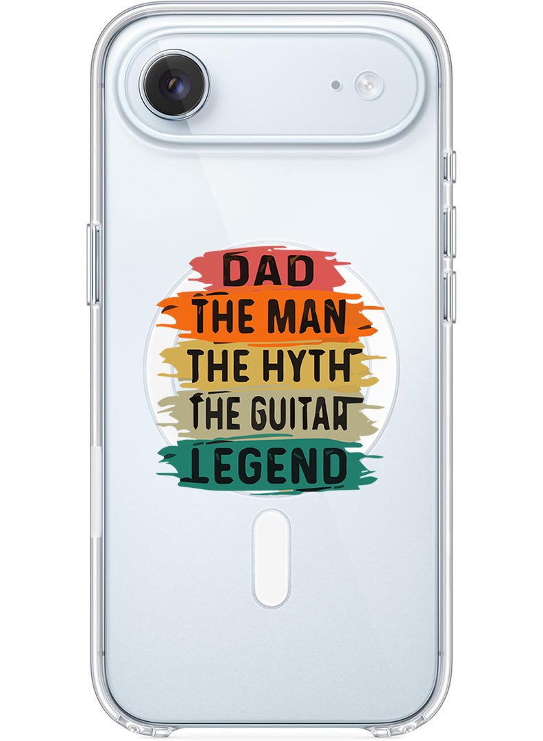 Theodor Magnetic Case for Apple iPhone 17 Air Compatible with MagSafe Wireless Charging, Shockproof Phone Bumper Cover - Dad-01 - Image 1