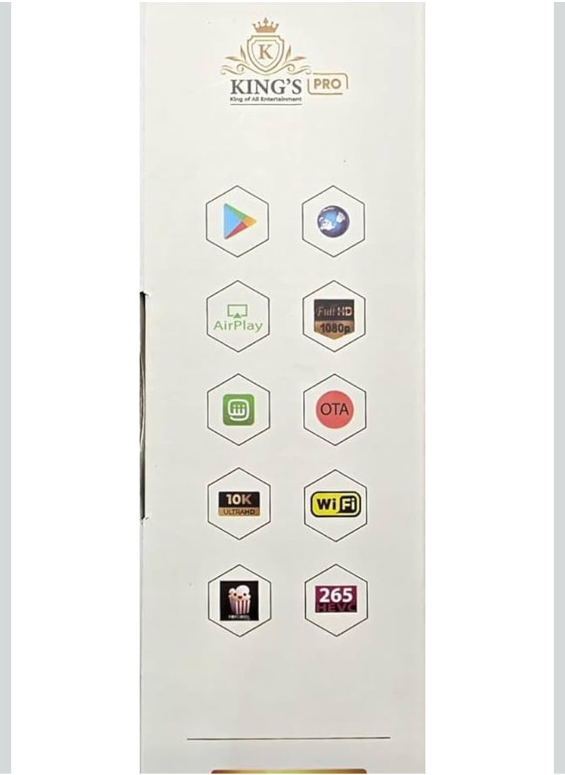 kings KING'S PRO PLUS Special Sports Edition 2025 TV Box  - Image 2