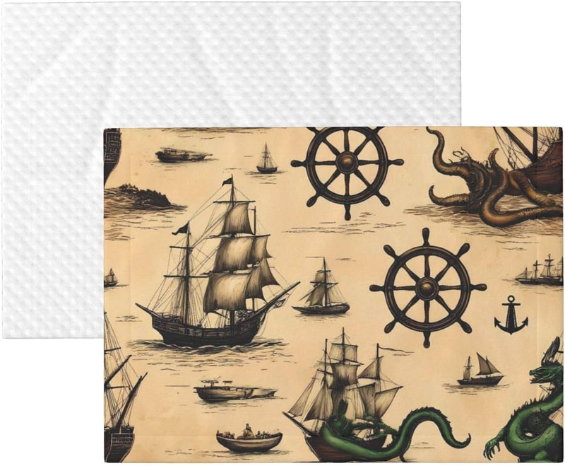 Vintag Ancient Sailboats Print Dog Blanket Super Soft Pet Blanket (sizename) Velvet Double Sided Blankets Protection Couch for Dog Puppy Cat - Image 3