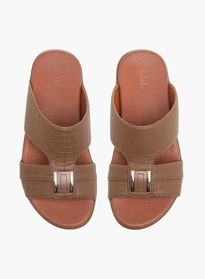 LBL by Shoexpress Metal Accent Slip-On Arabic Sandals