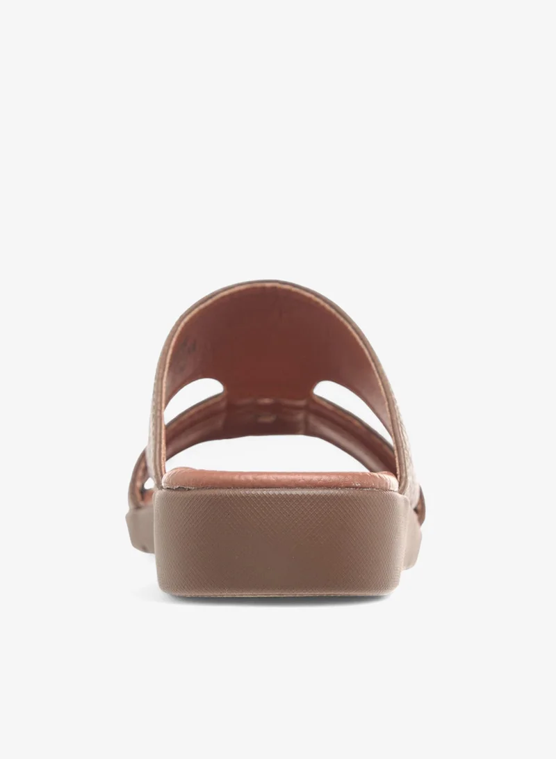 LBL by Shoexpress Metal Accent Slip-On Arabic Sandals Ramadan Collection