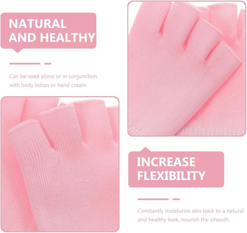 Moisturizing Gel Gloves For Women Nourishing Spa Hand Care Softening Hydrating Skin Repair - Image 5