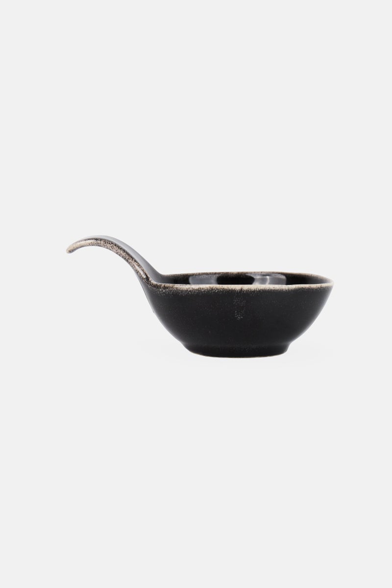 BIA Cordon Bleu Stoneware Eclipse Dusk Spoulet, Black - Image 2