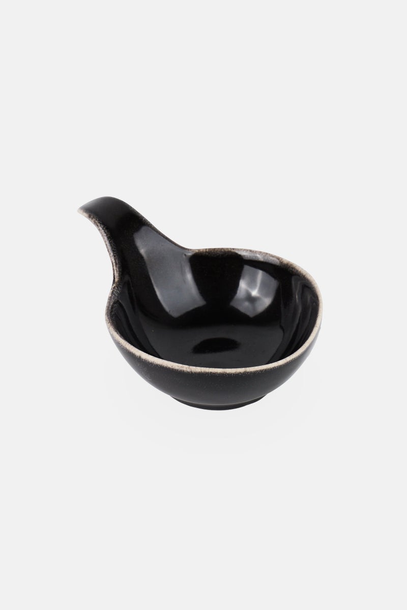 BIA Cordon Bleu Stoneware Eclipse Dusk Spoulet, Black - Image 1