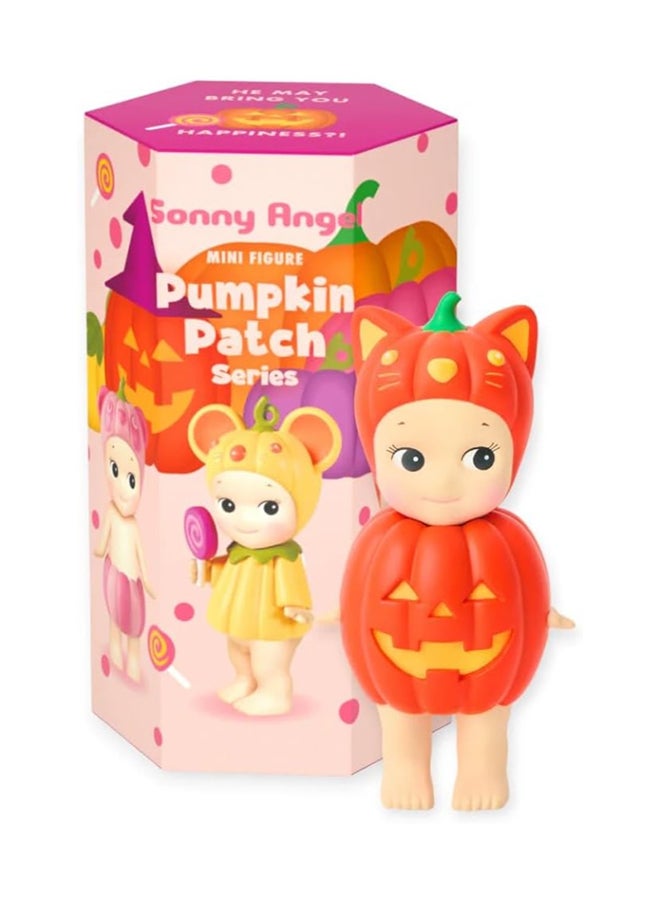 Pumpkin Patch Halloween Series Sonny Angel Mini Figure Spooky Cute Festive Holiday Toy Baby Doll Single Individual Random Mystery Surprise Blind Box Collectible