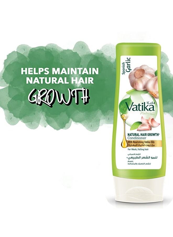 Vatika Naturals - Vatika Naturals Spanish Garlic Conditioner | Natural & Herbal | Smoothen Dull, Dry & Frizzy Hair | For Weak, Falling Hair - 200 ml - Image 1