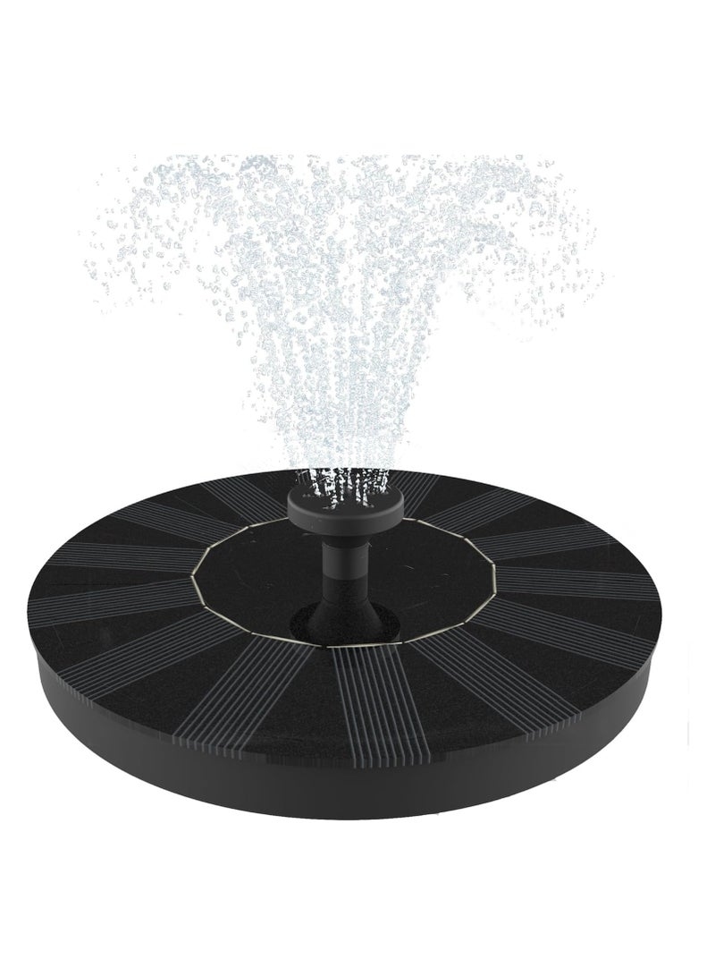 Solar Fountain, Solatec Solar Powered Bird Bath Fountain Pump 1.3W Solar Panel Kit Water Pump,Outdoor Watering Submersible Pump for Pond, Pool, Garden, Fish Tank, Aquarium - Image 1