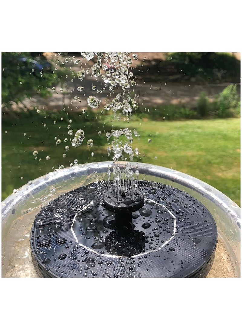 Solar Fountain, Solatec Solar Powered Bird Bath Fountain Pump 1.3W Solar Panel Kit Water Pump,Outdoor Watering Submersible Pump for Pond, Pool, Garden, Fish Tank, Aquarium - Image 3