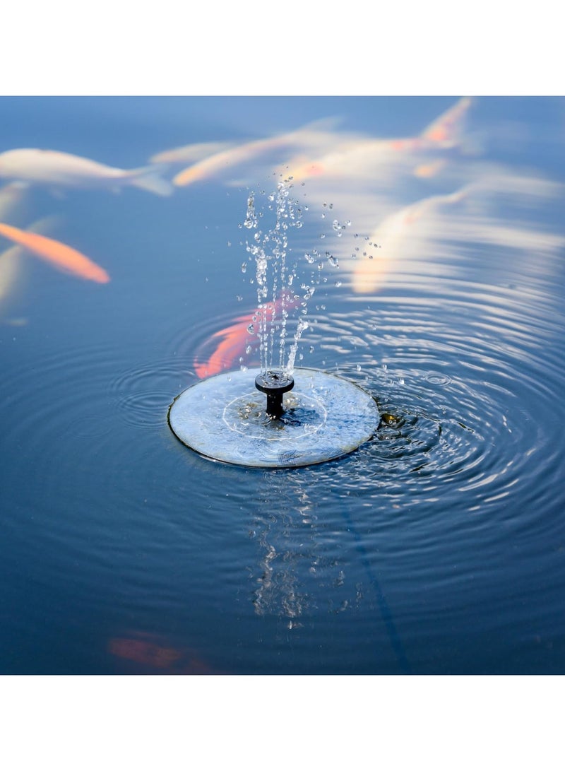 Solar Fountain, Solatec Solar Powered Bird Bath Fountain Pump 1.3W Solar Panel Kit Water Pump,Outdoor Watering Submersible Pump for Pond, Pool, Garden, Fish Tank, Aquarium - Image 5