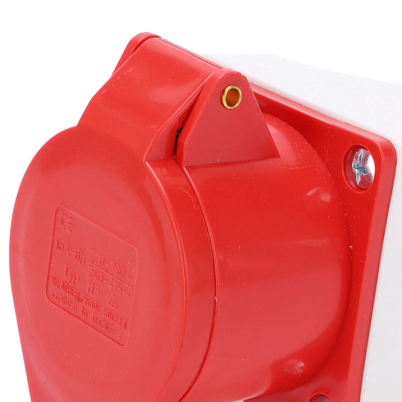 Industrial Plug 220380V/240415V 5Pin 16A Dustproof ExplosionProof Waterproof Wall Mount Socket - Image 4