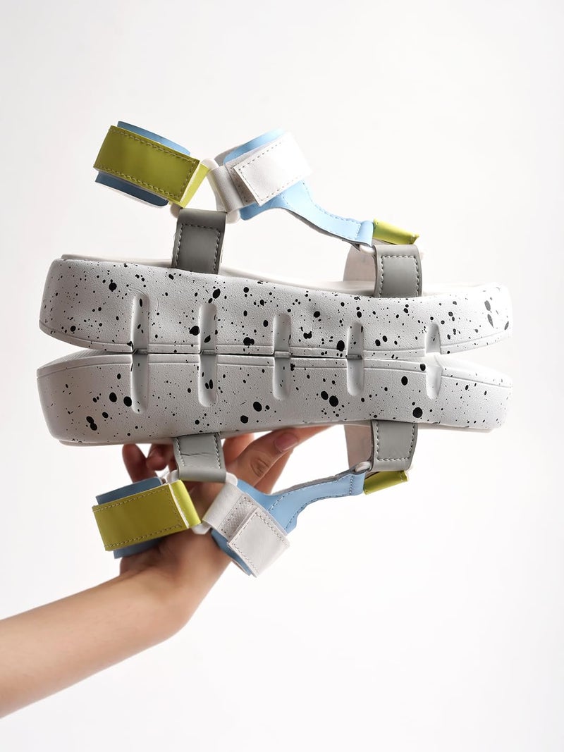 Shoetopia صندل كعب ويدج للنساء من شوتوبيا - Image 3