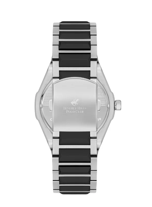 BEVERLY HILLS POLO CLUB Beverly Hills Polo Club BP3554X.360 Men Analog Display Watch & Metal Strap Silver
