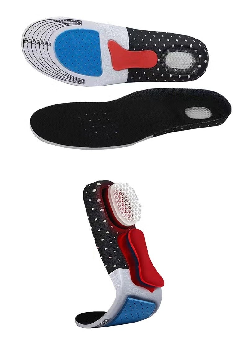 shomira Breathable Eva Sports Insole, Breathable Shoe Cushion, Comfortable Insole Relieves Foot Pain and Pressure Pain for Women and Men, Suitable for Casual Sports and Work  - Image 1