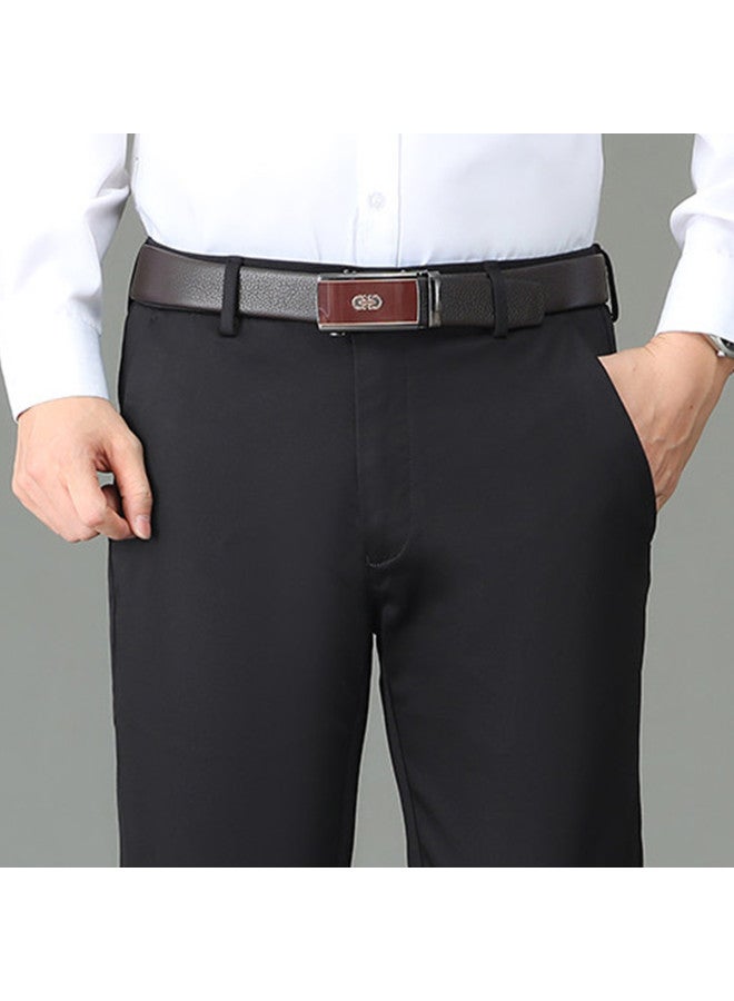 ROMON With Lyocell】classic Business Easy-care Men's Trousers Comfortable Dress Pants Men's Suit Pants Men's Casual Pants - Image 4