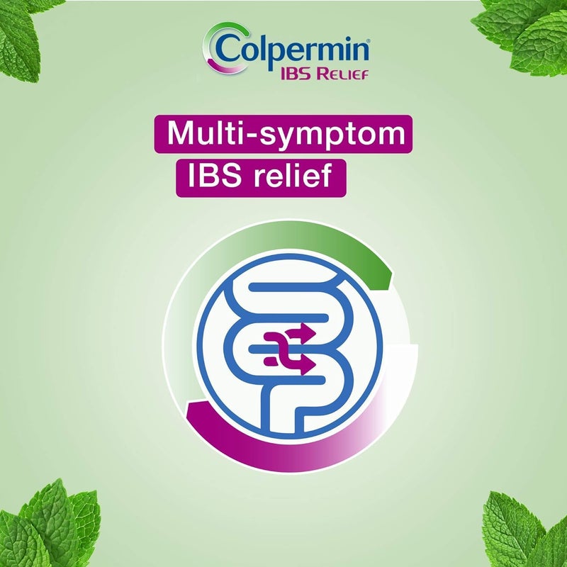 Colpermin كبسولات زيت النعناع كولبرمين لتخفيف متلازمة القولون العصبي كولبرمين 100 كبسولة - Image 3