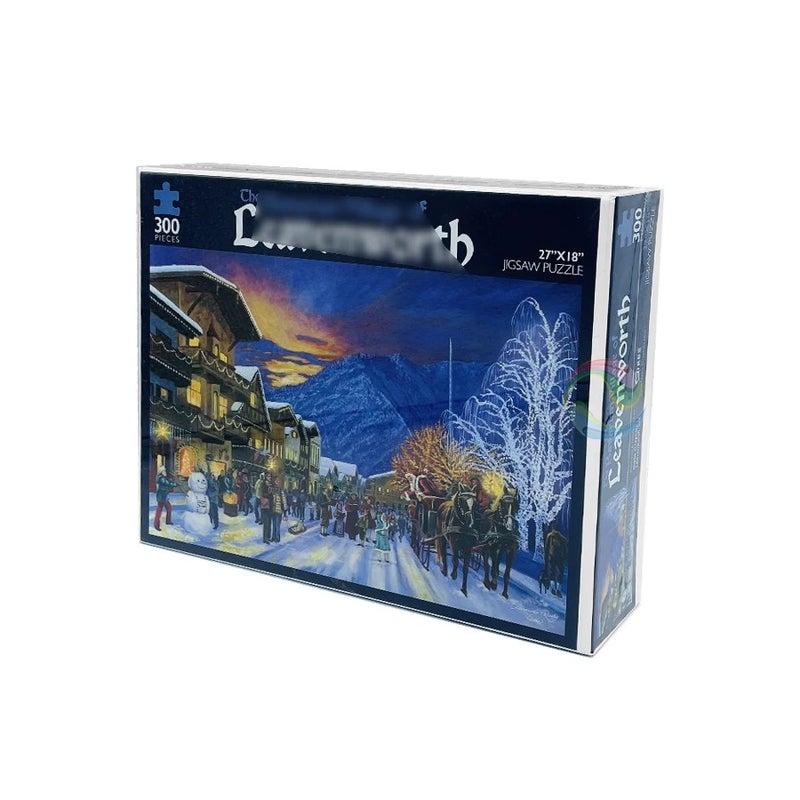 Bluejw 300-Piece Small Adult Game Puzzle Educational Paper Jigsaw with Carton Packing Available in  Colors - Image 2