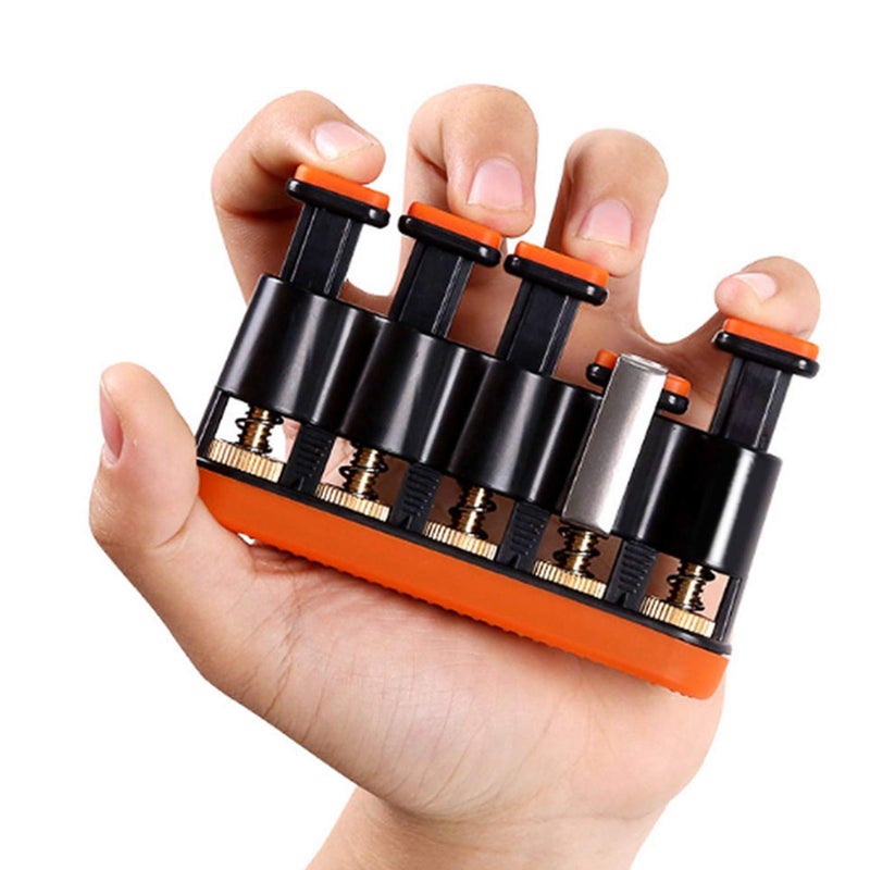 DILIMI Finger Strengthener, Guitar Beginner Exercier,Finger Trainer, Hand Grip Strength Trainer for Athletes,Musicians - Image 1