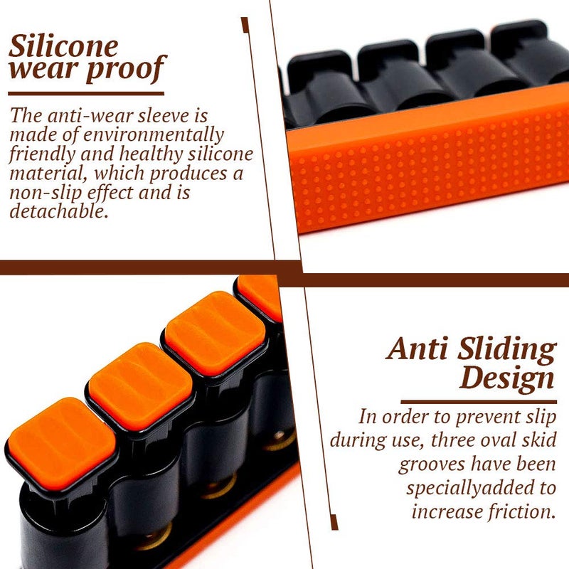 DILIMI Finger Strengthener, Guitar Beginner Exercier,Finger Trainer, Hand Grip Strength Trainer for Athletes,Musicians - Image 5