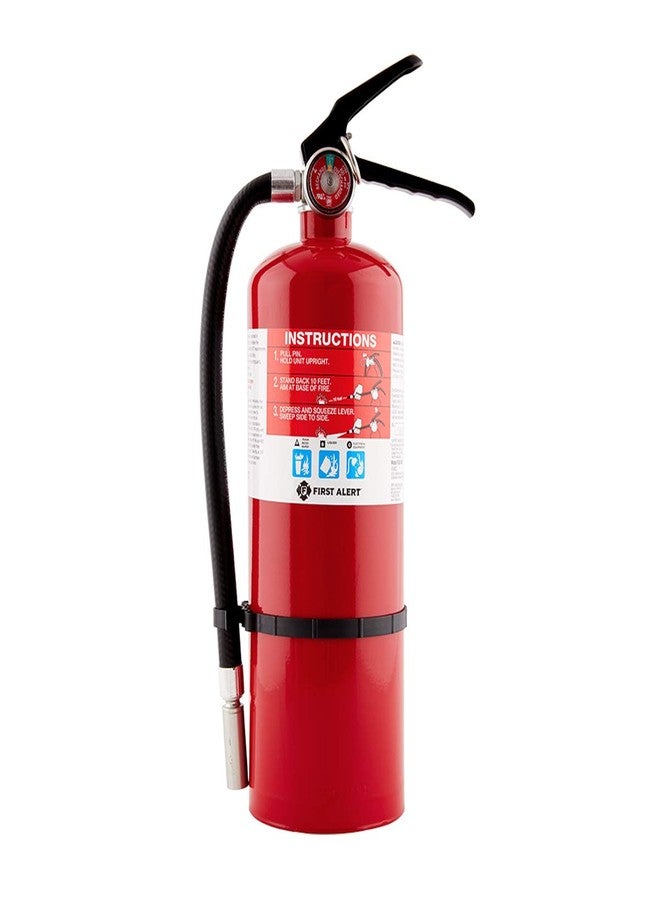 First Alert Fire Extinguisher for Home & Commercial Use, Heavy Duty Rechargeable Compliance Unit, UL RATED 2-A:10-B:C, HOME2PRO, Red, 1-Pack - Image 1