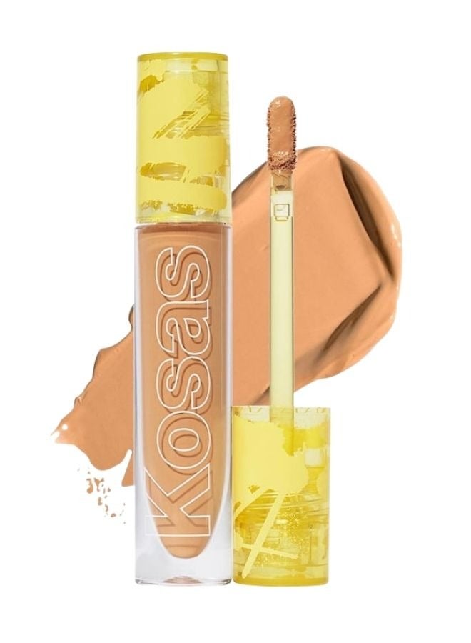 كوساس ريفيلر كريمي فائق الإشراق مع الكافيين وحمض الهيالورونيك، درجة اللون 6.8 - بني مع درجات لون الخوخ الدافئة 5 جم - تغطية متوسطة إلى كاملة - Image 1