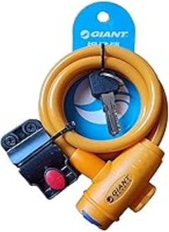 Giant Giant Bike Lock Cable with Keys (Orange) 
