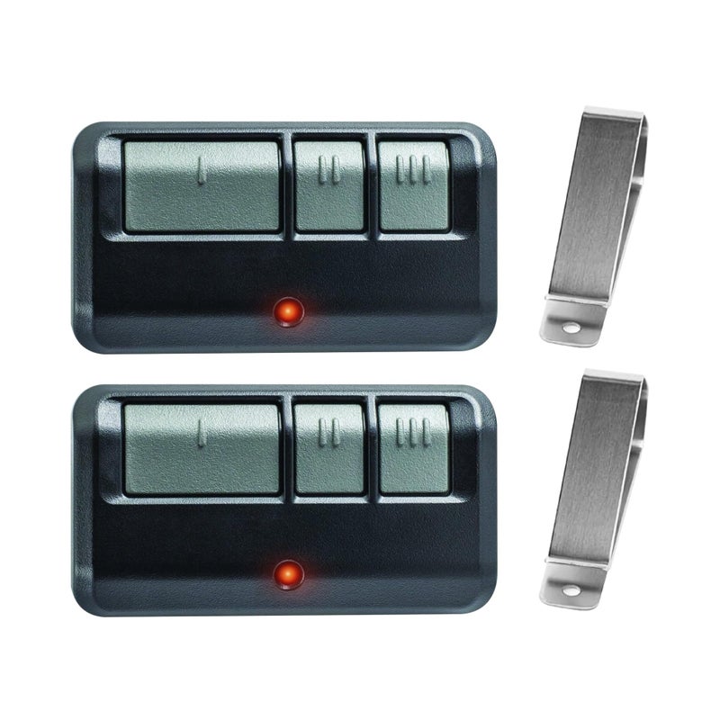 Avisontek Chamberlain 953EV-P2 953ESTD Universal Garage Door Opener Remote - Quantity 2ã€10 Year Warrantyã€‘ - Image 1